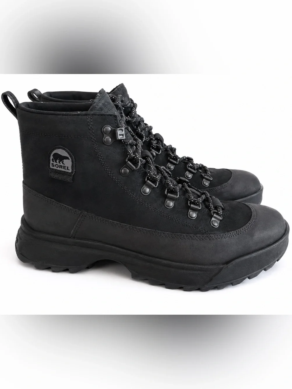 NEW SOREL Men's Scout 87 Pro Plus waterproof Round Toe boots Shoes size 12 black